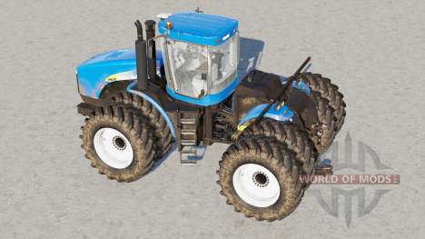 New Holland T9000〡3 different fuel tank sizes for Farming Simulator 2017