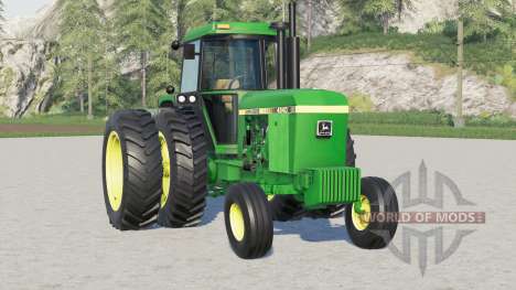 John Deere 4640〡dual rear wheels for Farming Simulator 2017