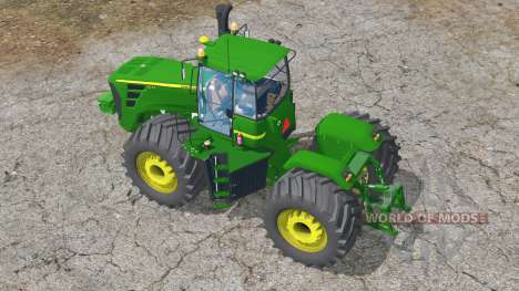 John Deere 9630〡adjusted mass of tires for Farming Simulator 2015