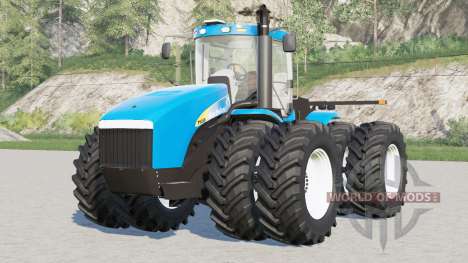New Holland T9000〡3 different fuel tank sizes for Farming Simulator 2017