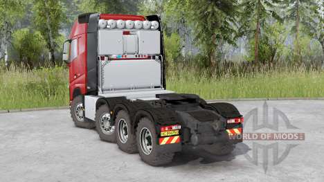 Volvo FH16 750 8x8 tractor Globetrotter cab for Spin Tires