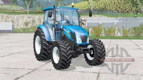 New Holland T4.75〡moveable attach for Farming Simulator 2015