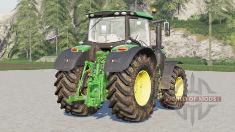 John Deere 6R series〡fitted with the SeatCam for Farming Simulator 2017