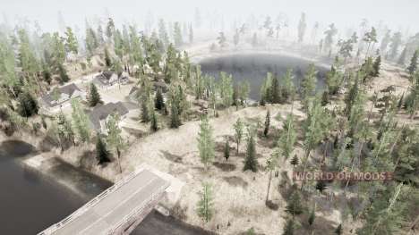 River〡608x608 meters for Spintires MudRunner