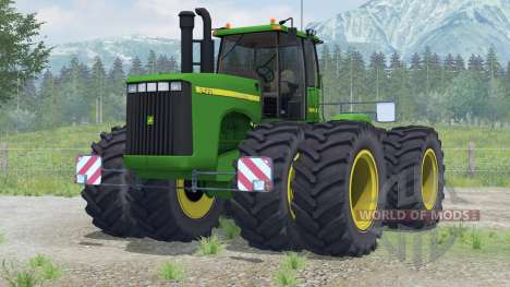 John Deere 9400〡added wheels for Farming Simulator 2013