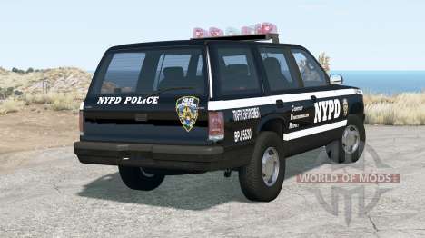 Gavril Roamer NYPD Traffic Enforcement for BeamNG Drive