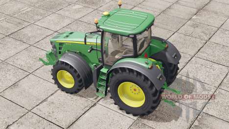 John Deere 8R series〡changed engine power for Farming Simulator 2017