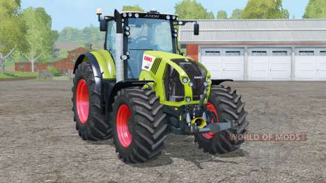 Claas Axion 870〡animated front axle for Farming Simulator 2015