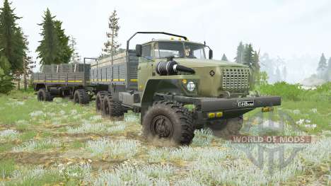 Ural-4320 6x6.1 for Spintires MudRunner