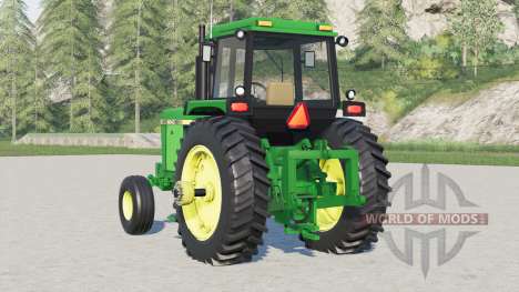 John Deere 4640〡dual rear wheels for Farming Simulator 2017