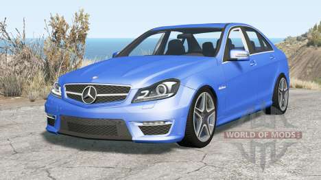 Mercedes-Benz C 63 AMG (W204) 2011 v1.1 for BeamNG Drive