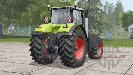 Claas Axion 800〡movable front axle for Farming Simulator 2017