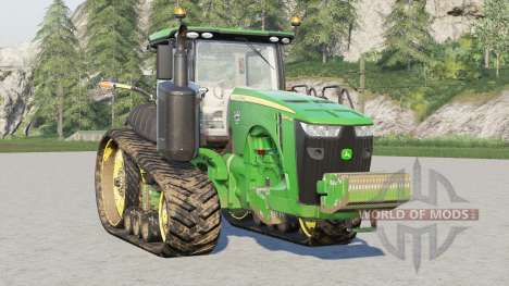 John Deere 8RT series〡new wheels and textures for Farming Simulator 2017