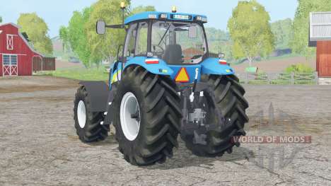 New Holland T8020〡real exhaust particle system for Farming Simulator 2015