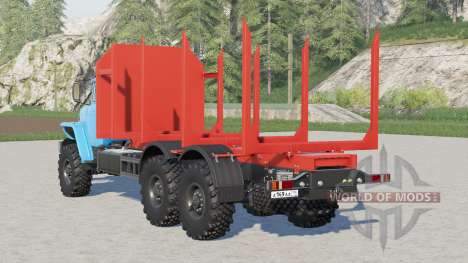 Ural-4320-60 timber truck〡autoload for Farming Simulator 2017