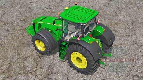 John Deere 8370R〡collapsible steering for Farming Simulator 2015