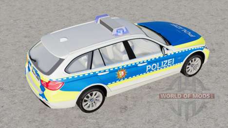 BMW 318d Touring Polizei Schleswig-Holstein for Farming Simulator 2017