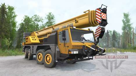 Liebherr LTM 1060-2〡mobile crane for Spintires MudRunner