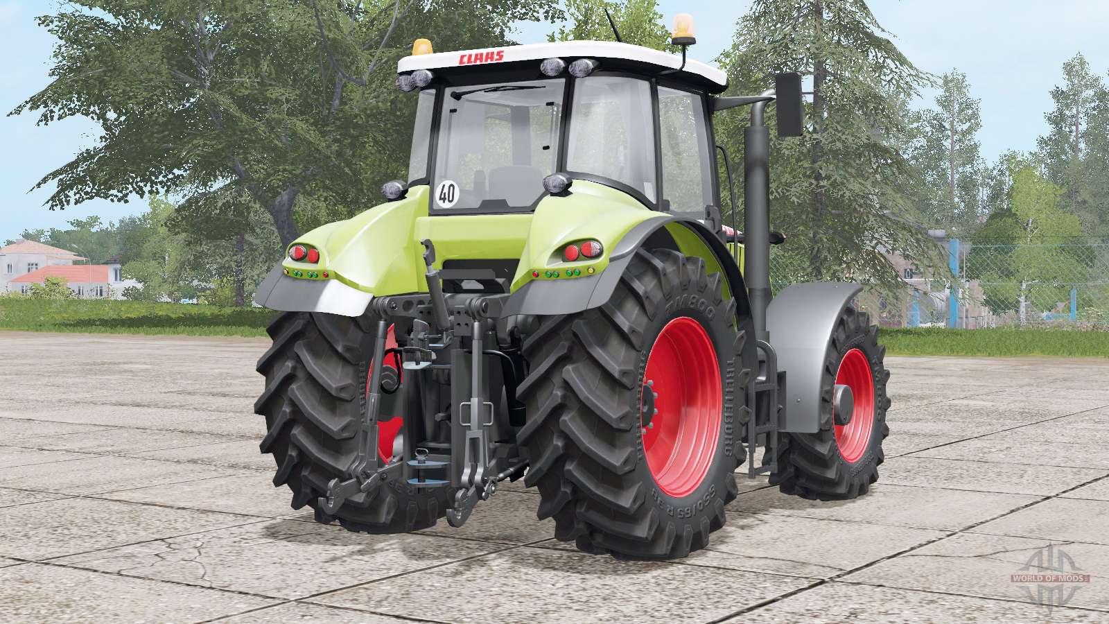 Claas Arion 600〡wheels Configuration For Farming Simulator 2017 8491