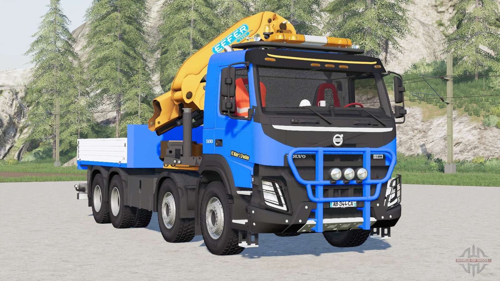 Volvo FMX 500 8x4 Day Cab Meiller-Kipper for Farming Simulator 2017