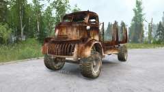 Chevrolet COE Timber Truck for MudRunner