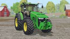 John Deere 8370R〡changed front hydraulic for Farming Simulator 2015