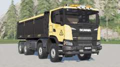 Scania G 370 XT 8x8 tipper 2017〡FS Miners Edition for Farming Simulator 2017