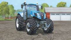 New Holland T8.435〡wheels tractor for Farming Simulator 2015