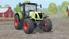 Claas Arion 620〡dynamic exhausting system for Farming Simulator 2015