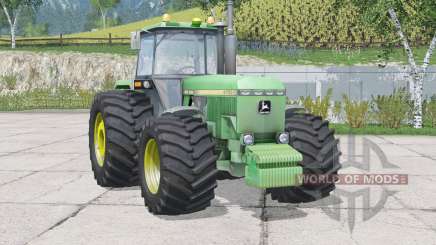 John Deere 4755〡Terra tires for Farming Simulator 2015