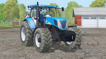 New Holland T7040〡new weight for Farming Simulator 2015
