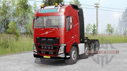 Volvo FH16 750 8x8 tractor Globetrotter cab for Spin Tires