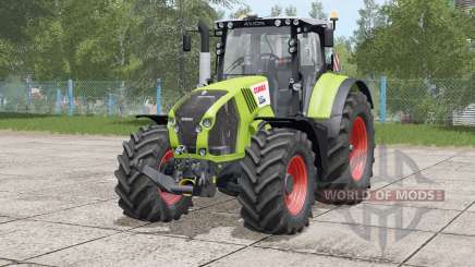 Claas Axion 800〡movable front axle for Farming Simulator 2017