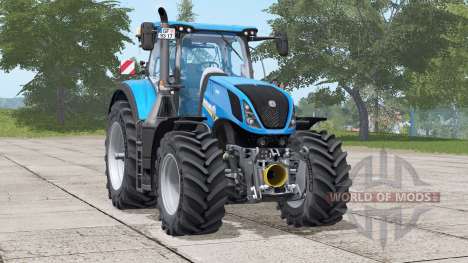 New Holland T7 series〡selectable engine power for Farming Simulator 2017