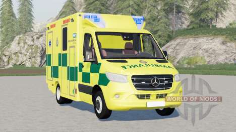 Mercedes-Benz Sprinter UK Ambulance for Farming Simulator 2017