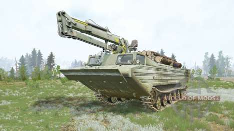 PTS-M〡amphibious for Spintires MudRunner