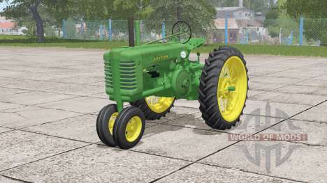 John Deere Model A〡wheels selection for Farming Simulator 2017