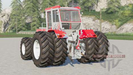 Schluter Super-Trac 3000〡configurable twin wheel for Farming Simulator 2017