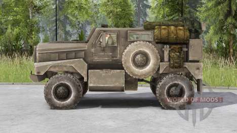 Cougar 4x4 MRAP 2003 for Spin Tires