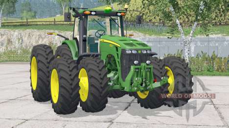John Deere 8530〡animated steering and joystick for Farming Simulator 2015