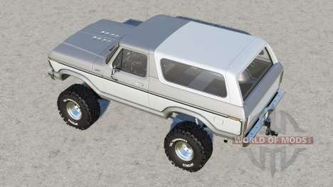 Ford Bronco Custom Wagon (U150) 1978〡lifted for Farming Simulator 2017