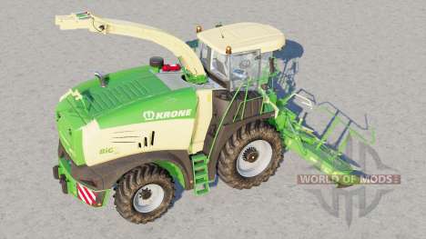 Krone BiG X series〡several tire configurations for Farming Simulator 2017
