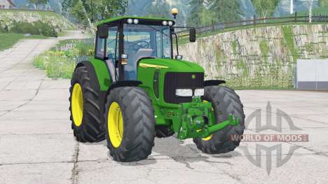 John Deere 6920S〡front hydraulic or weight for Farming Simulator 2015