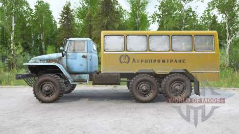Ural-375D for Spintires MudRunner