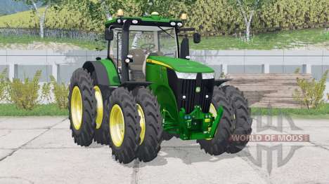 John Deere 7310R〡row wheels for Farming Simulator 2015