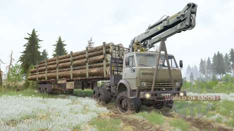 KAMAZ-4310〡 have various animations for Spintires MudRunner