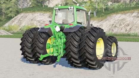 John Deere 7030 Premium〡double wheels for Farming Simulator 2017