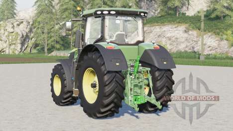 John Deere 7R〡tire & main color is changeable for Farming Simulator 2017