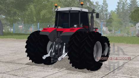 Massey Ferguson 7415〡dual rear wheels for Farming Simulator 2017