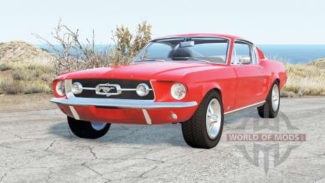 Ford Mustang GT-A Fastback 1967 for BeamNG Drive